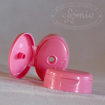 Flip-top, színes tető, rózsaszínű Flip-top, színes tető, rózsaszínű