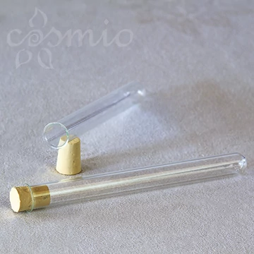 Üvegkémcső parafadugóval