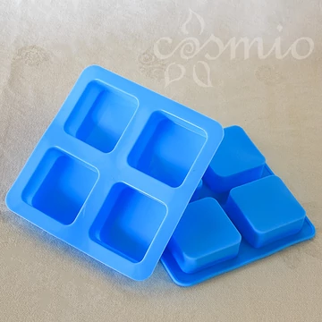 Szilikon-öntőforma, négyzetes