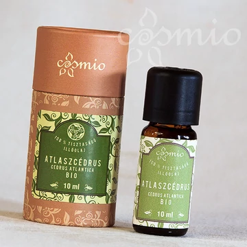 Atlaszcédrus illóolaj, bio, 100 %-os tisztaságú