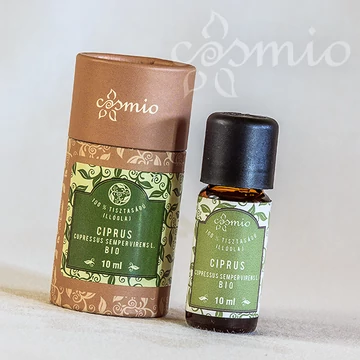 Ciprus illóolaj, bio, 100%-os tisztaságú