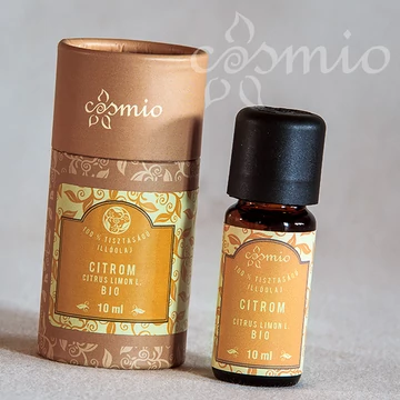 Citrom illóolaj, bio, 100%-os tisztaságú