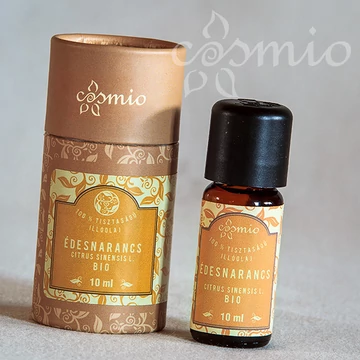 Édesnarancs illóolaj, bio, 10 ml, 100 %-os tisztaságú
