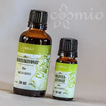 Zöldteakivonat, bio