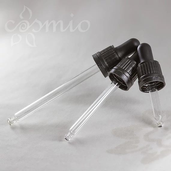 Fekete, pipettás kupak