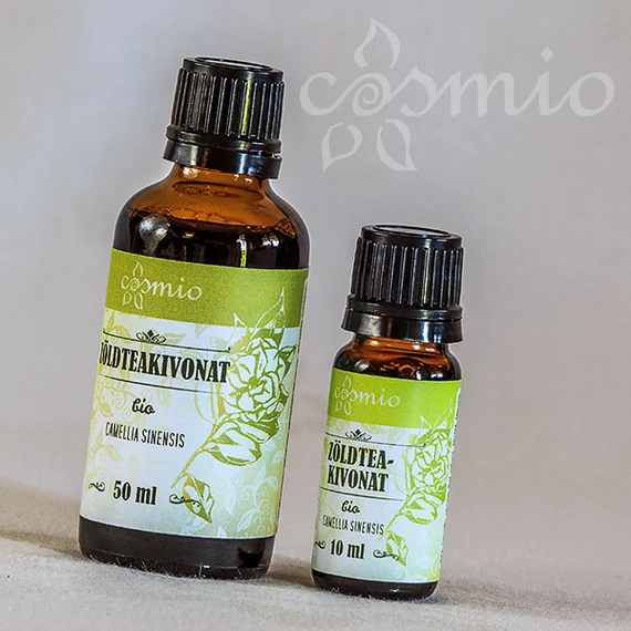 Zöldteakivonat, bio