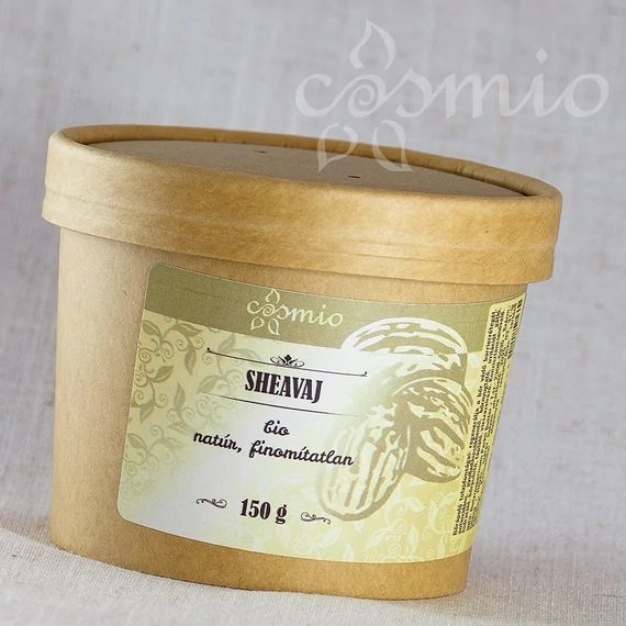 Sheavaj, bio, natúr, finomítatlan, 150 g