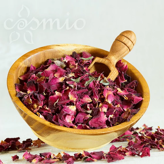 Rózsaszirom, szárított